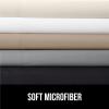 GORILLA GRIP Fitted Sheets, Stay in Place Twin Size Deep Pocket Bottom Bed Sheets for Mattress, Lightweight Microfiber Sábana, All Around Elastic, Oeko-Tex, Wrinkle and Shrink Resistant, Cream(Cream)