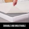 GORILLA GRIP Non Slip Mattress Gripper, Prevents Mattresses from Sliding and Holds Bed in Place, Pad Grips Beds, Sofa, Couch, Chair Cushions and Helps Keep Topper from Slipping, Easy Trim Pads Twin XL(2)