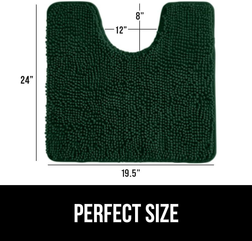 imageGORILLA GRIP Bath Rug Mat 36x24 Thick Absorbent Chenille Quick Dry Microfiber Mats Rubber Backing Washable Shower Floor Rugs Bathmat Runner US Designed Bathroom Home Decor Accessories Gray BeigeHunter