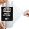 GORILLA GRIP 500% Stretch Film Heavy Duty Plastic, 1200ft Shrink Wrap Roll 17″ Puncture Resistant, Industrial Strength for Shipping, Pallet Storing, Moving, Packing Furniture Protection 1 Pack Clear(1)