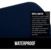 GORILLA GRIP Bath Pillow for Tub, Headrest for Neck and Back Support, Luxury Bathtub Pillows, Hot Tub Cushions, Bathroom Accessories for Women, Relaxing Spa Gifts for Mom Wife Girlfriend 2 Panel White(Navy)