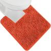 GORILLA GRIP Bath Rug Mat 36×24, Thick Absorbent Chenille, Quick Dry Microfiber Mats, Rubber Backing Washable Shower Floor Rugs, Bathmat Runner, US Designed Bathroom Home Decor Accessories Gray Beige(Coral)