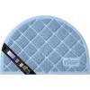 GORILLA GRIP Cat Litter Box Mat, 35×23, Water Resistant, US Designed Kitty Litter Trapping Mats, Easy to Clean, Scatter Control, Less Mess and Clean Floors, Kitten Supplies for Indoor Cats, Gray(Light Blue)