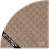 GORILLA GRIP Cat Litter Box Mat, 35×23, Water Resistant, US Designed Kitty Litter Trapping Mats, Easy to Clean, Scatter Control, Less Mess and Clean Floors, Kitten Supplies for Indoor Cats, Gray(Beige)