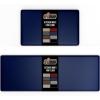 GORILLA GRIP Comfortable Cushioned Kitchen Mats for Floor, Waterproof and Stain Resistant Soft Top, 3/4 Inch Thick Ergonomic Standing Desk Anti Fatigue Mat, Foam Supports Ankles and Feet, 20×32, Grey(Navy)