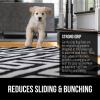 GORILLA GRIP Strong Rug Pad Gripper, US Designed, Grips Help Keep Area Rugs Safe and in Place, Slip and Skid Resistant Pads for Hard Floors, Under Carpet Mat Cushion and Hardwood Protection 2×3 FT(4′ x 6′ (Rectangular))