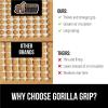 GORILLA GRIP Strong Rug Pad Gripper, US Designed, Grips Help Keep Area Rugs Safe and in Place, Slip and Skid Resistant Pads for Hard Floors, Under Carpet Mat Cushion and Hardwood Protection 2×3 FT(8′ x 10′ (Rectangular))