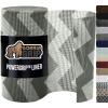 GORILLA GRIP powerGRIP Drawer Shelf and Cabinet Liner, Thick Strong Hold, Non-Adhesive Liners Protect Kitchen Cabinets and Cupboard, Bathroom Drawers, Easy Install, Breathable Mat, 12″ x20′, Gray(Chevron: Gray/White)