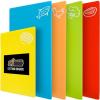 GORILLA GRIP 100% BPA-Free Flexible Cutting Board Set of 5, Durable Plastic Mats with Food Icons for Meal Prepping, Large and Mini Kitchen Chopping Mat, Use for Meat Fish Vegetables Fruit, Multicolor(Pack of 5)