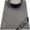 GORILLA GRIP Cat Litter Box Mat, 35×23, Water Resistant, US Designed Kitty Litter Trapping Mats, Easy to Clean, Scatter Control, Less Mess and Clean Floors, Kitten Supplies for Indoor Cats, Gray(Grey)