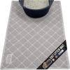 GORILLA GRIP Cat Litter Box Mat, 35×23, Water Resistant, US Designed Kitty Litter Trapping Mats, Easy to Clean, Scatter Control, Less Mess and Clean Floors, Kitten Supplies for Indoor Cats, Gray(Light Gray)