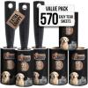 GORILLA GRIP Extra Grippy Lint Rollers, 380 Large Easy Tear Sheets, 2 Comfort Handles + 4 Refillable Rolls Included, Pet Hair Remover Brush, Clothes Furniture, Dog, Cat Animal Friendly Reusable Roller(3 Rollers + 3 Refills)