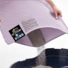 GORILLA GRIP Honeycomb Cat Litter Box Mat, Two Layer Trapping Waste Mats, Soft On Paws, Litter Box Supplies and Essentials for Indoor Cats, Traps Excess, Water Resistant for Floors, 30×24 Gray(Purple)