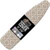 GORILLA GRIP The Original Ironing Board Cover and Pad, Silicone Coating, Thick Scorch Resistant Padding, Heavy Duty Iron Covers Standard Boards, Hook and Loop Fastener Strap, Silver, 15×54(Damask)