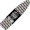 GORILLA GRIP The Original Ironing Board Cover and Pad, Silicone Coating, Thick Scorch Resistant Padding, Heavy Duty Iron Covers Standard Boards, Hook and Loop Fastener Strap, Silver, 15×54(Chevron: Black/Linen)