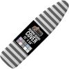 GORILLA GRIP The Original Ironing Board Cover and Pad, Silicone Coating, Thick Scorch Resistant Padding, Heavy Duty Iron Covers Standard Boards, Hook and Loop Fastener Strap, Silver, 15×54(Striped: White/Gray)