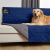 GORILLA GRIP Waterproof Couch Cover for Dogs, Gripped Slip Resistant Backing, Leak Proof Washable Dog Blanket Covers Sofa, Bed, Sectional, Crate, Car, RV Seats, Pet Puppy Essentials, 50×40 Charcoal(Navy)
