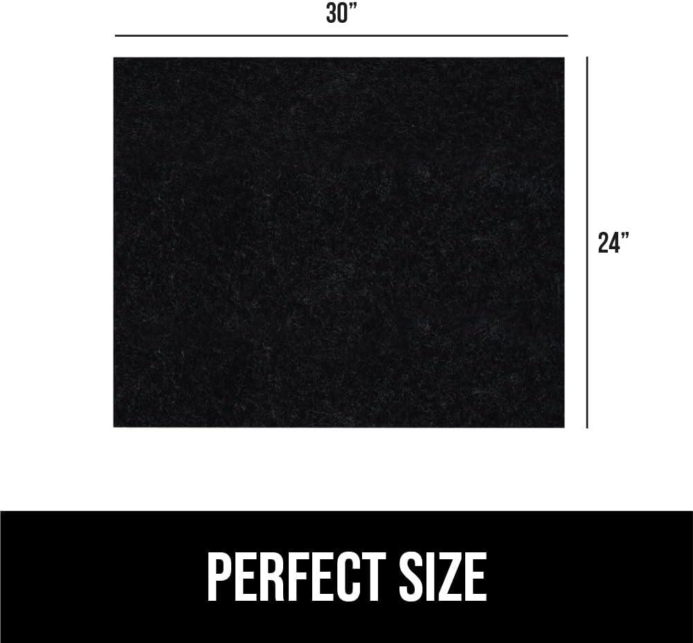 imageGORILLA GRIP LeakGuard NonAdhesive Under Sink Mat for Kitchen Cabinet Waterproof Quick Dry Shelf Liner Durable Absorbent Felt Mats for Bathroom Sinks Cabinets Dresser Easy to Trim 24x30 CharcoalBlack