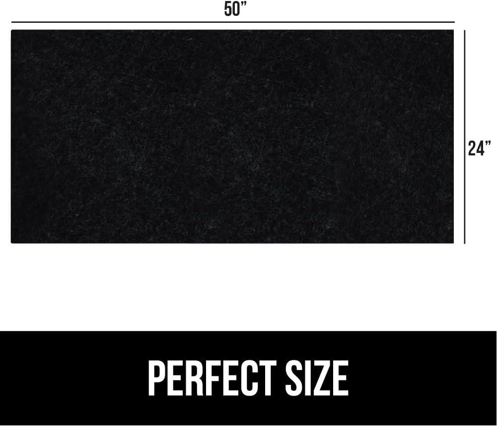 imageGORILLA GRIP LeakGuard NonAdhesive Under Sink Mat for Kitchen Cabinet Waterproof Quick Dry Shelf Liner Durable Absorbent Felt Mats for Bathroom Sinks Cabinets Dresser Easy to Trim 24x30 CharcoalBlack