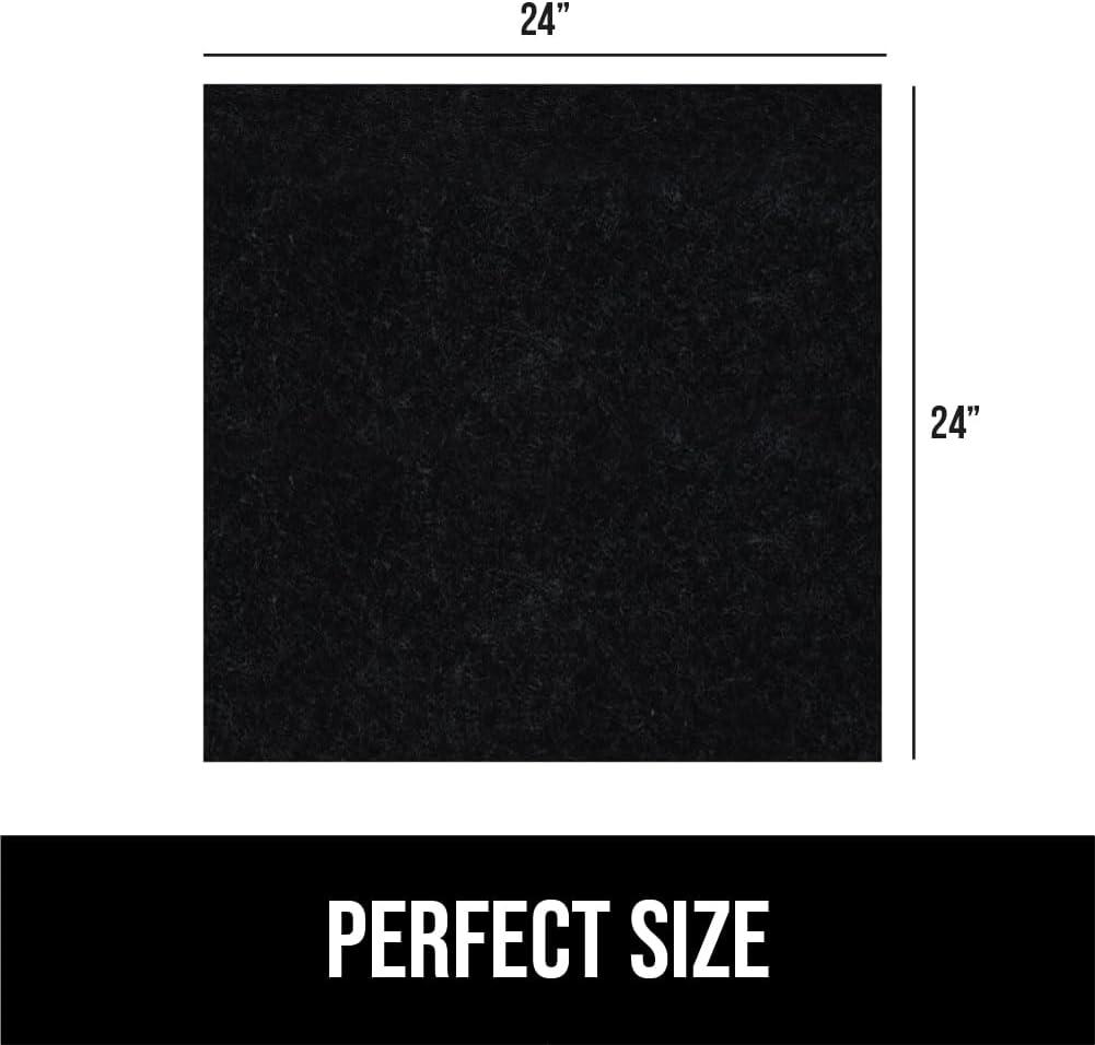 imageGORILLA GRIP LeakGuard NonAdhesive Under Sink Mat for Kitchen Cabinet Waterproof Quick Dry Shelf Liner Durable Absorbent Felt Mats for Bathroom Sinks Cabinets Dresser Easy to Trim 24x30 CharcoalBlack