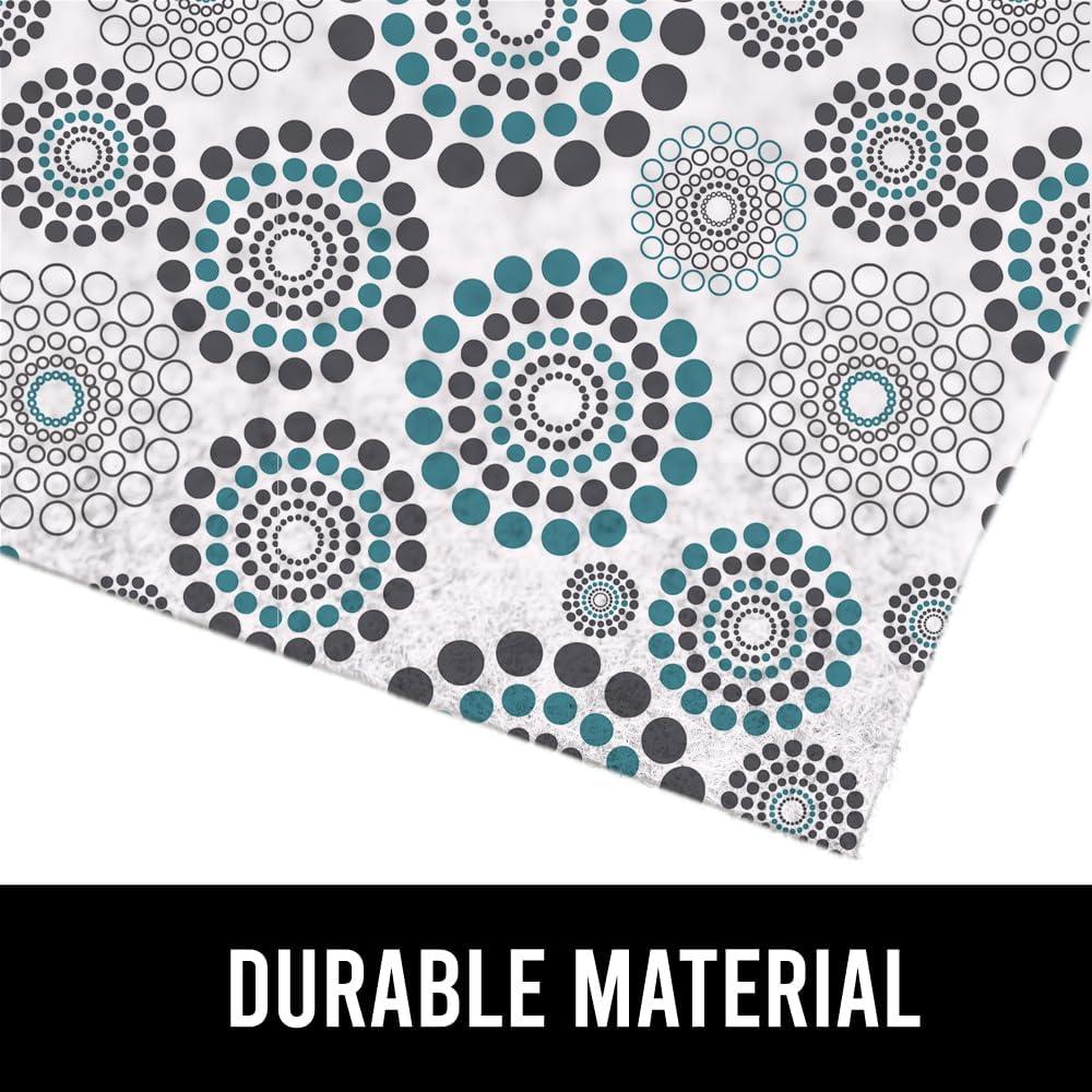 imageGORILLA GRIP LeakGuard NonAdhesive Under Sink Mat for Kitchen Cabinet Waterproof Quick Dry Shelf Liner Durable Absorbent Felt Mats for Bathroom Sinks Cabinets Dresser Easy to Trim 24x30 CharcoalSpiral GrayWhiteTurquoise