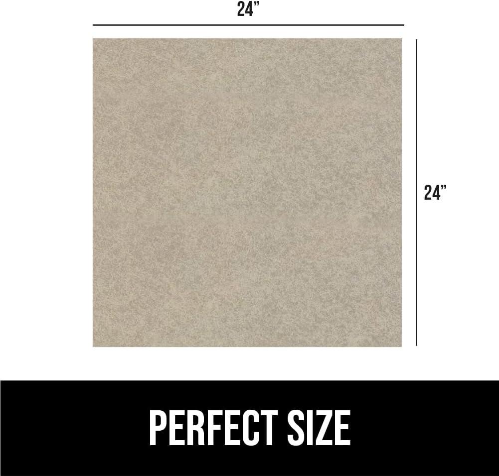 imageGORILLA GRIP LeakGuard NonAdhesive Under Sink Mat for Kitchen Cabinet Waterproof Quick Dry Shelf Liner Durable Absorbent Felt Mats for Bathroom Sinks Cabinets Dresser Easy to Trim 24x30 CharcoalBeige