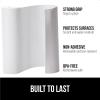 GORILLA GRIP DripGuard Shelf Liner, Non Adhesive Drawer and Kitchen Cabinet Protector, Slip Resistant BPA Free Smooth Surface Plastic Liners for Cabinets, Bathrooms, Closets, 12×120 Inch, Gray(White)