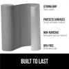 GORILLA GRIP DripGuard Shelf Liner, Non Adhesive Drawer and Kitchen Cabinet Protector, Slip Resistant BPA Free Smooth Surface Plastic Liners for Cabinets, Bathrooms, Closets, 12×120 Inch, Gray(Gray)
