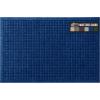 GORILLA GRIP Front Door Mat, Indoor Outdoor Ultra Absorbent HydroAbsorb Doormat, Absorbs Up to 1.7 Cups of Water, Stain and Fade Resistant, Rubber Backing Doormats, Captures Dirt, 29×17 Gray(Blue)