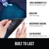 GORILLA GRIP LeakGuard Non-Adhesive Under Sink Mat for Kitchen Cabinet, Waterproof Quick Dry Shelf Liner, Durable Absorbent Felt Mats for Bathroom Sinks, Cabinets, Dresser, Easy to Trim 24×30 Charcoal(Navy)