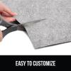 GORILLA GRIP LeakGuard Non-Adhesive Under Sink Mat for Kitchen Cabinet, Waterproof Quick Dry Shelf Liner, Durable Absorbent Felt Mats for Bathroom Sinks, Cabinets, Dresser, Easy to Trim 24×30 Charcoal(Light Gray)