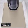 GORILLA GRIP Silicone Coffee Mat, Espresso Machine Bar Accessories, Keep Kitchen Counters Clean, Stays in Place, Waterproof and Heat Resistant Dish Drying Mats, Home Decor Essentials, 11.5×18.6, Black(Almond)