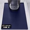 GORILLA GRIP Silicone Coffee Mat, Espresso Machine Bar Accessories, Keep Kitchen Counters Clean, Stays in Place, Waterproof and Heat Resistant Dish Drying Mats, Home Decor Essentials, 11.5×18.6, Black(Navy)