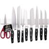 GORILLA GRIP Stainless Steel Magnetic Knife Holder for Wall, 16 in, Magnet Bar for Knives, Tools, Supplies, Heavy Duty Metal Strip Holds Up to 6 lb, Kitchen Organizer, Non-Adhesive, Drilling Required(Silver)