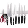 GORILLA GRIP Stainless Steel Magnetic Knife Holder for Wall, 16 in, Magnet Bar for Knives, Tools, Supplies, Heavy Duty Metal Strip Holds Up to 6 lb, Kitchen Organizer, Non-Adhesive, Drilling Required(Silver)