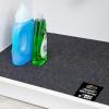 GORILLA GRIP LeakGuard Non-Adhesive Under Sink Mat for Kitchen Cabinet, Waterproof Quick Dry Shelf Liner, Durable Absorbent Felt Mats for Bathroom Sinks, Cabinets, Dresser, Easy to Trim 24×30 Charcoal(Charcoal)