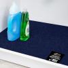GORILLA GRIP LeakGuard Non-Adhesive Under Sink Mat for Kitchen Cabinet, Waterproof Quick Dry Shelf Liner, Durable Absorbent Felt Mats for Bathroom Sinks, Cabinets, Dresser, Easy to Trim 24×30 Charcoal(Navy)