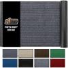 GORILLA GRIP Waterproof Traffic Guard Door Mat, 72×48, Heavy Duty Entryway Mats, Strong Rubber Back Commercial Utility Rugs for Office Hallway, Garage Floor and Home, Low Profile Carpet, Charcoal Gray(Charcoal Gray)
