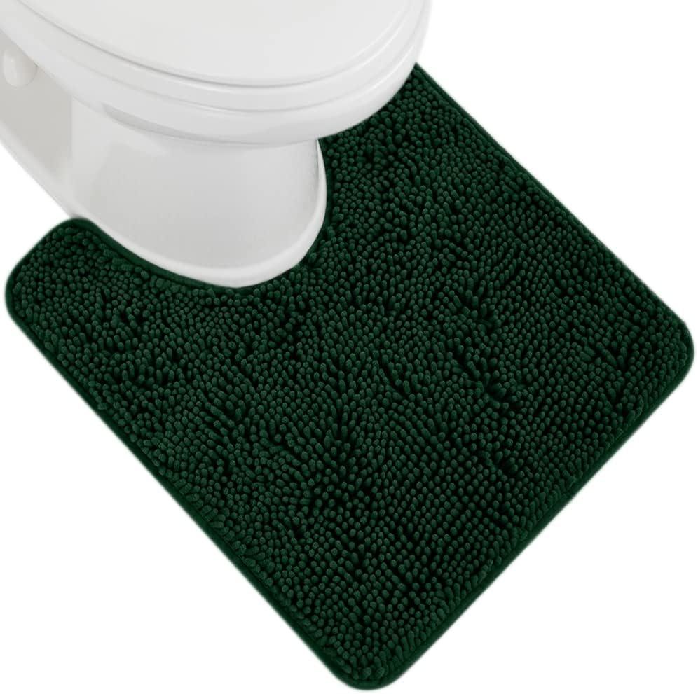 imageGORILLA GRIP Bath Rug Mat 36x24 Thick Absorbent Chenille Quick Dry Microfiber Mats Rubber Backing Washable Shower Floor Rugs Bathmat Runner US Designed Bathroom Home Decor Accessories Gray BeigeHunter
