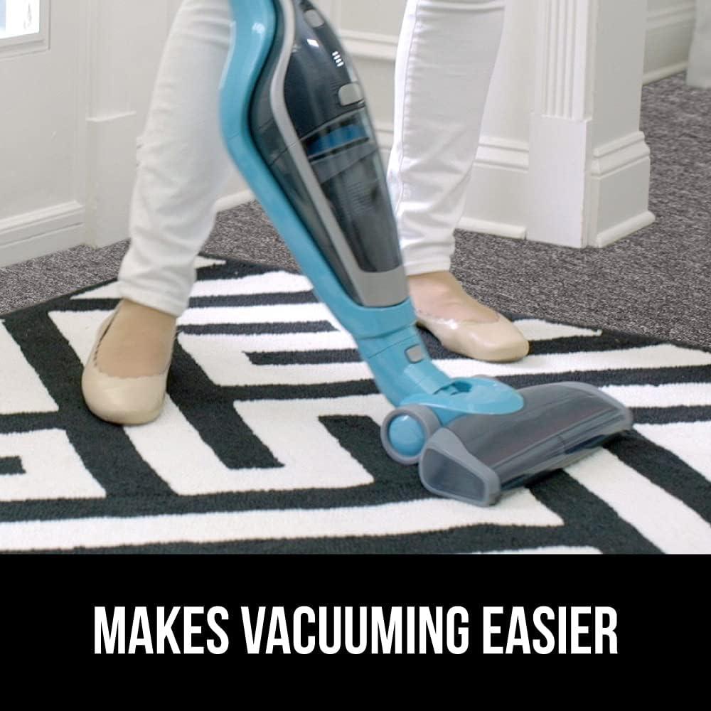imageGORILLA GRIP Rug Pad for Carpet Floor Double Sided Mat 2x4 FT Gripper for Over Carpets Keep Area Rugs in Place on Carpeted Floors No Residue Adhesive Pads Reduce Shifting or Bunching Under Mats2 x 4 Rectangular