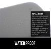 GORILLA GRIP Bath Pillow for Tub, Headrest for Neck and Back Support, Luxury Bathtub Pillows, Hot Tub Cushions, Bathroom Accessories for Women, Relaxing Spa Gifts for Mom Wife Girlfriend 2 Panel White(Gray)