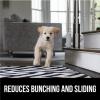 GORILLA GRIP Rug Pad for Carpet Floor, Double Sided Mat 2×4 FT Gripper for Over Carpets, Keep Area Rugs in Place on Carpeted Floors, No Residue Adhesive Pads, Reduce Shifting or Bunching Under Mats(2′ x 4′ (Rectangular))
