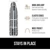GORILLA GRIP The Original Ironing Board Cover and Pad, Silicone Coating, Thick Scorch Resistant Padding, Heavy Duty Iron Covers Standard Boards, Hook and Loop Fastener Strap, Silver, 15×54(Dots)