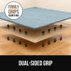GORILLA GRIP Premium Dual Sided Extra Thick Rug Gripper Pad for Hardwood Floors, Breathable Slip Resistant Pad Grips Under Carpet Area Rugs for Hard Surface Floor Protection, Easy Trim Mats, 2×3 Beige(Beige)