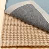GORILLA GRIP Premium Dual Sided Extra Thick Rug Gripper Pad for Hardwood Floors, Breathable Slip Resistant Pad Grips Under Carpet Area Rugs for Hard Surface Floor Protection, Easy Trim Mats, 2×3 Beige(Beige)