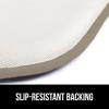 GORILLA GRIP Slip Resistant Chair Cushions, No Ties Required, Memory Foam Pads for Dining Room, Kitchen Table, Office, Rocking Chairs, Plush Seat Cover Cushion Pad, Home Decor, Set of 2 16×16, Lt Gray(Beige)