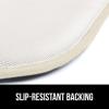 GORILLA GRIP Slip Resistant Chair Cushions, No Ties Required, Memory Foam Pads for Dining Room, Kitchen Table, Office, Rocking Chairs, Plush Seat Cover Cushion Pad, Home Decor, Set of 2 16×16, Lt Gray(Cream)
