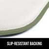 GORILLA GRIP Slip Resistant Chair Cushions, No Ties Required, Memory Foam Pads for Dining Room, Kitchen Table, Office, Rocking Chairs, Plush Seat Cover Cushion Pad, Home Decor, Set of 2 16×16, Lt Gray(Sage)
