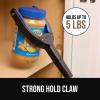 GORILLA GRIP Strong Rubber Lined Claw Grabber, Ergonomic Anti-Slip Reacher Tool for Seniors, 360 Magnetic Rotating Head Reaching Pick Up Stick, Foldable Trash Picker, Handicap Gripper, Yellow(Blue)