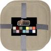 GORILLA GRIP Slip Resistant Chair Cushions, No Ties Required, Memory Foam Pads for Dining Room, Kitchen Table, Office, Rocking Chairs, Plush Seat Cover Cushion Pad, Home Decor, Set of 2 16×16, Lt Gray(Beige)